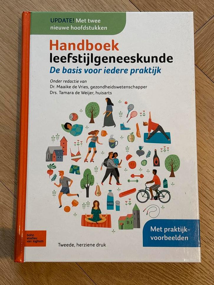 Handboek Leefstijlgeneeskunde - Basis voor Praktijk, Boeken, Gezondheid, Dieet en Voeding, Zo goed als nieuw, Gezondheid en Conditie