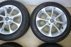 Smart fortwo forfour w453 velgen 15inch + winterbanden 4x100, Gebruikt, 15 inch, Banden en Velgen, Winterbanden