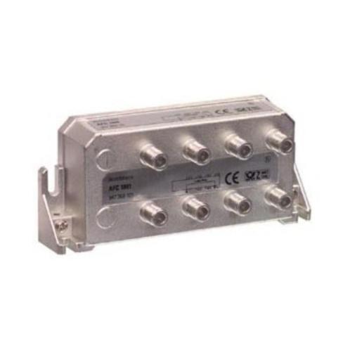 Hirschmann AFC-1861 6-voudige multitap met doorvoer AFC1861, Audio, Tv en Foto, Televisie-accessoires, Nieuw, Verzenden