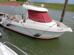 Kajuit boot, geschikt voor zeevissen met inboard motor, Watersport en Boten, Vis- en Consoleboten, Gebruikt, Binnenboordmotor