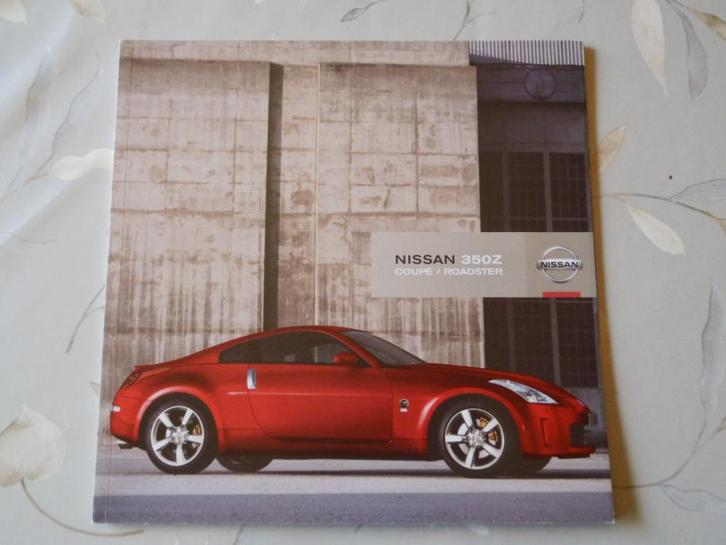Nissan 350Z  Coupe / Roadster, Boeken, Auto's | Folders en Tijdschriften, Zo goed als nieuw, Nissan, Verzenden