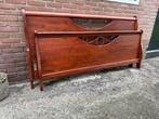 Ledikant - 180x210 - Rubberwood, Huis en Inrichting, Slaapkamer | Bedden, Ophalen, Gebruikt, Bruin, 210 cm