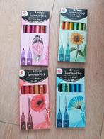 Twinmarkers verfstiften acryl stiften brush Nieuw, Hobby en Vrije tijd, Ophalen of Verzenden, Zo goed als nieuw