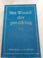 Het Woord der Prediking - Handreiking voor Predikanten, Ophalen of Verzenden, Gelezen, Dr.ir. J. van der Graaf, ds. J. Maasland, dr. W. Verboom