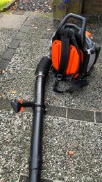 Bladblazer, Tuin en Terras, Bladblazers, Ophalen, Benzine, Ruggedragen, Zo goed als nieuw