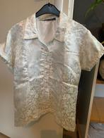 Vintage blouse, maat 36/38, Ophalen of Verzenden, Zo goed als nieuw, Maat 36 (S), Wit