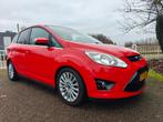 Ford C-Max 1.0 92KW 2014 Rood Airco Cruise Navi Trekhaak, Voorwielaandrijving, Euro 5, Zwart, 4 cilinders