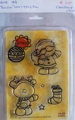 Kerst 387 Clearstamp, Hobby en Vrije tijd, Stempelen, Ophalen of Verzenden, Nieuw, Clearstamp
