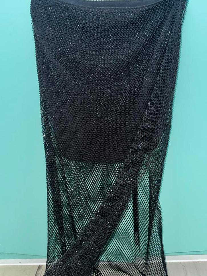 Massimo Dutti Zwarte Mesh Rok Maat M, Kleding | Dames, Jurken, Nieuw, Maat 38/40 (M), Zwart, Knielengte, Ophalen of Verzenden