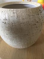 Bloempot, Tuin en Terras, Bloempotten, Ophalen, Rond, Zo goed als nieuw, Aardewerk