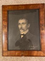 Houtskool Portret - E. Madiol 1911, Ophalen