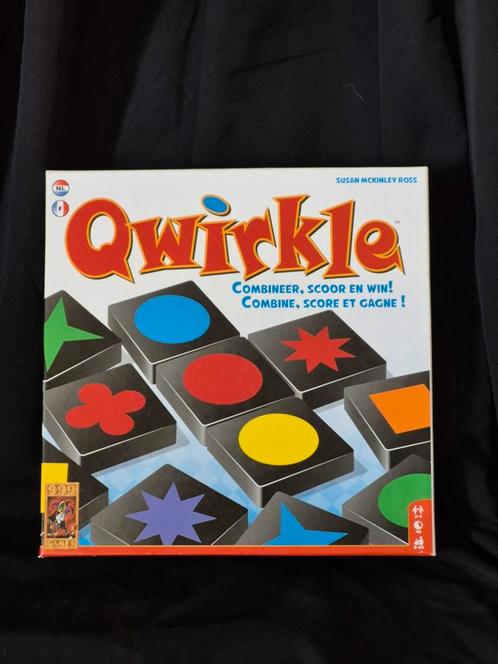 999 Games - Qwirkle - Bordspel -  Educatief, Hobby en Vrije tijd, Gezelschapsspellen | Bordspellen, Zo goed als nieuw, Ophalen of Verzenden