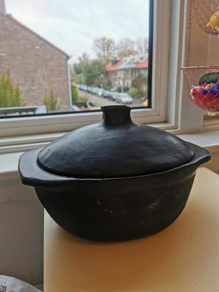 La Chamba braadpan Colombia, Antiek en Kunst, Antiek | Keramiek en Aardewerk, Ophalen