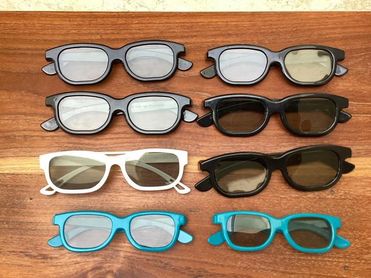 3D Brillen - Levensechte Films!, Sieraden, Tassen en Uiterlijk, Zonnebrillen en Brillen | Dames, Gebruikt, Bril, Overige merken