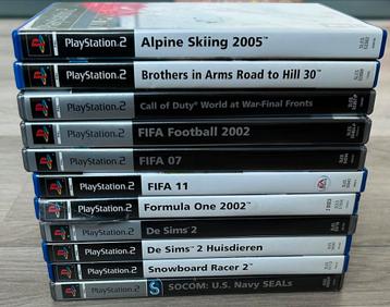 11 PS2 spellen beschikbaar voor biedingen