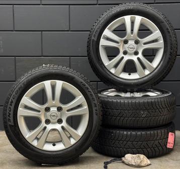 Originele 15 inch Opel Adam Corsa D - 4x100 ET39 Pirelli beschikbaar voor biedingen