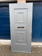 Hardhouten Voordeur - Stijlvol & Stevig 2115x925, Ophalen, Gebruikt, 80 tot 100 cm, Buitendeur