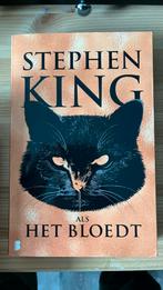 Stephen King - Als het bloedt, Stephen King, Ophalen of Verzenden, Zo goed als nieuw