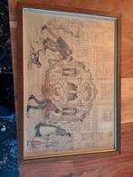 Anton Pieck Prent met Lijst, Antiek en Kunst, Ophalen of Verzenden