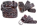 Partij Lederen riemen met studs - Assorti, Overige kleuren, Verzenden, Echt leder, Nvt