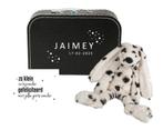Kraamcadeau, gevuld geboortekoffertje Dots, Kinderen en Baby's, Kraamcadeaus en Geboorteborden, The River House, Kraamcadeau, Info@theriverhouse.nl