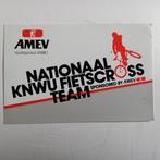 Oude sticker.  Nationaal KNWU Fietscross TEAM., Verzamelen, Ophalen of Verzenden, Zo goed als nieuw, Overige typen