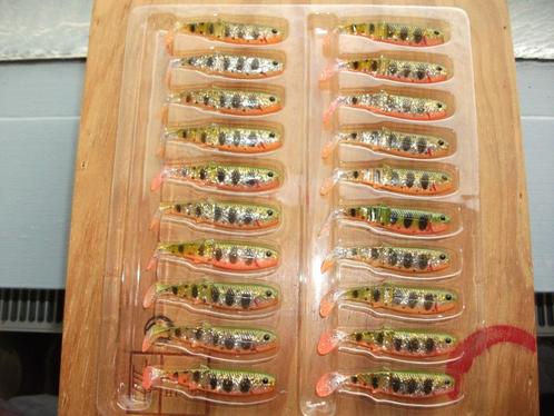 10 stuks Savage Gear Canibal Shads / roofvis shads, Watersport en Boten, Hengelsport | Roofvissen, Nieuw, Overige typen, Ophalen of Verzenden