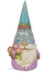 Jim Shore gnome with flowers 18cmH Retired, Nieuw, Overige typen, Ophalen of Verzenden
