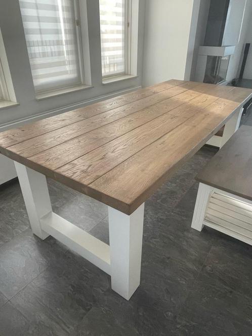 Eettafel Richmond, Huis en Inrichting, Tafels | Eettafels, Gebruikt, 50 tot 100 cm, 200 cm of meer, Vijf personen of meer, Rechthoekig