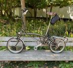 Brompton Raw Lacquer H6R, Fietsen en Brommers, Fietsen | Vouwfietsen, Ophalen, Brompton, 16 tot 18 inch, Versnellingen