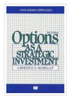 Options as a Strategic Investment, Boeken, Economie, Management en Marketing, Ophalen of Verzenden, Geld en Beleggen, Zo goed als nieuw