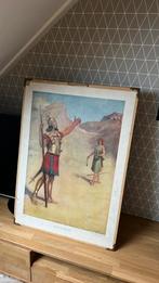 Schoolplaat David  en Goliath, Ophalen, Natuur en Biologie