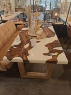 Unieke Epoxy Tafel met Suarhout - 200x100cm, Verzenden, Rechthoekig, 200 cm of meer, 50 tot 100 cm