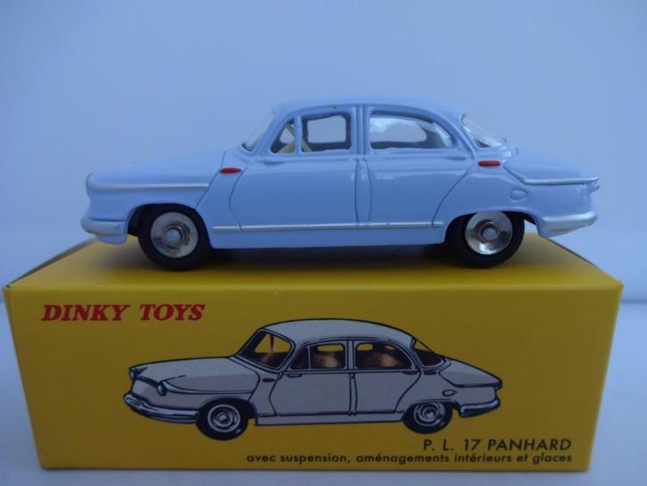 Panhard P.L. 17 lila nr: 547 van Dinky Toys schaal 1/43, Hobby en Vrije tijd, Modelauto's | 1:43, Nieuw, Auto, Dinky Toys, Ophalen of Verzenden