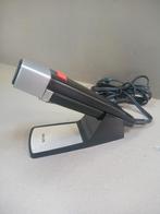 Vintage Philips microfoon met houder, Ophalen of Verzenden, Gebruikt