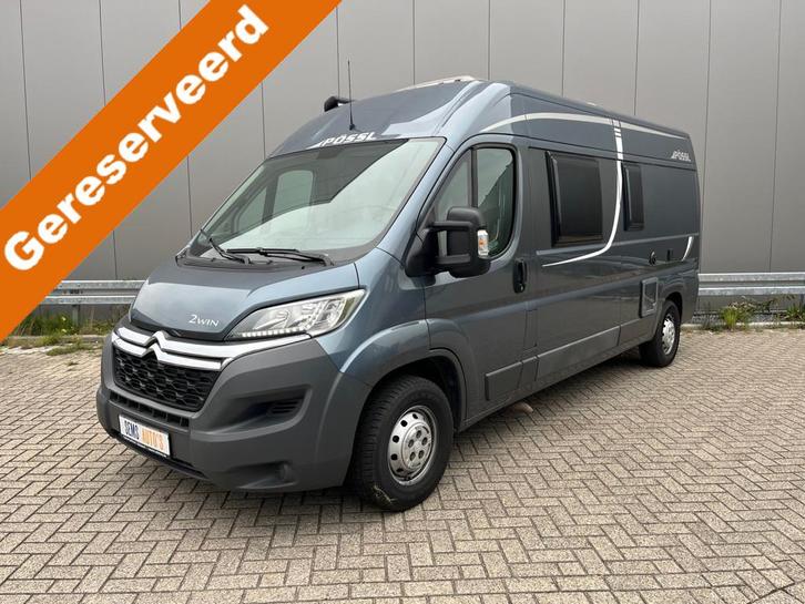 Citroën Possl 2WIN D-Line Camperbus Satelliet TV / Luifel /, Caravans en Kamperen, Campers, Bedrijf, tot en met 2, Buscamper of Camperbus