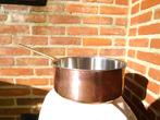 culinox spring GL grote koperen hapjespan pan steelpan 22 cm, Rvs, Koekenpan of Braadpan, Gebruikt, Ophalen of Verzenden