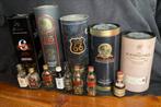 Verzameling lege Whisky flesjes en Whisky blikken, Verpakking, Gebruikt, Ophalen of Verzenden