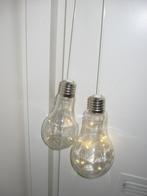 2 hangende led lampen, Huis en Inrichting, Ophalen of Verzenden, Nieuw, Glas, Minder dan 50 cm