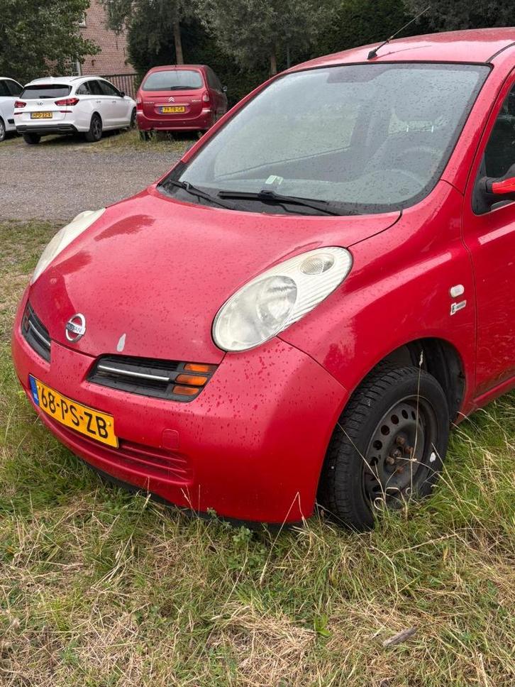 Nissan Micra 1.0 3DR 2004 Rood, Auto's, Nissan, Particulier, Micra, Benzine, C, Hatchback, Handgeschakeld, Origineel Nederlands