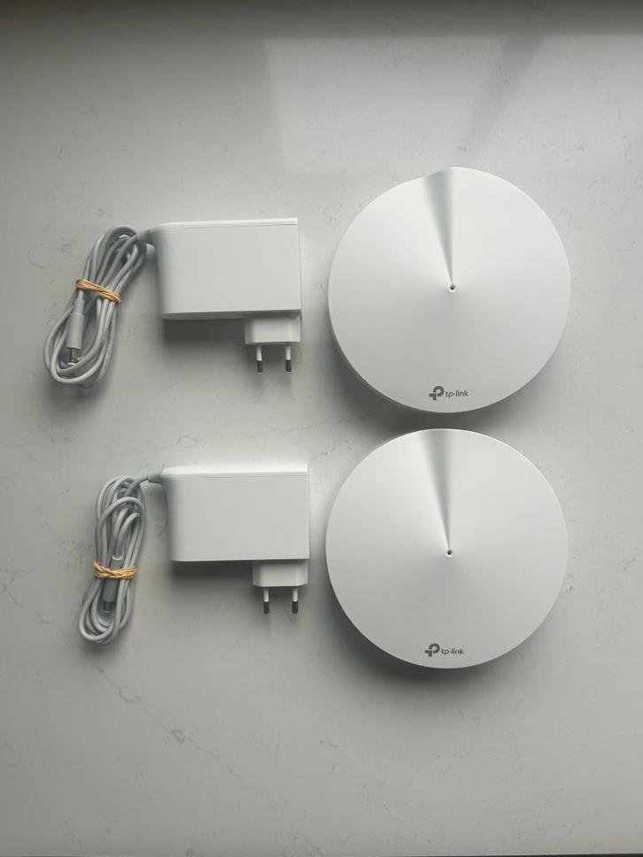 2 x TP-Link Deco M9 Plus, Computers en Software, WiFi-versterkers, Zo goed als nieuw, Ophalen of Verzenden