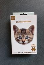 Hema puzzel kattenkop 343 stukjes, Hobby en Vrije tijd, Minder dan 500 stukjes, Ophalen of Verzenden, Legpuzzel, Zo goed als nieuw