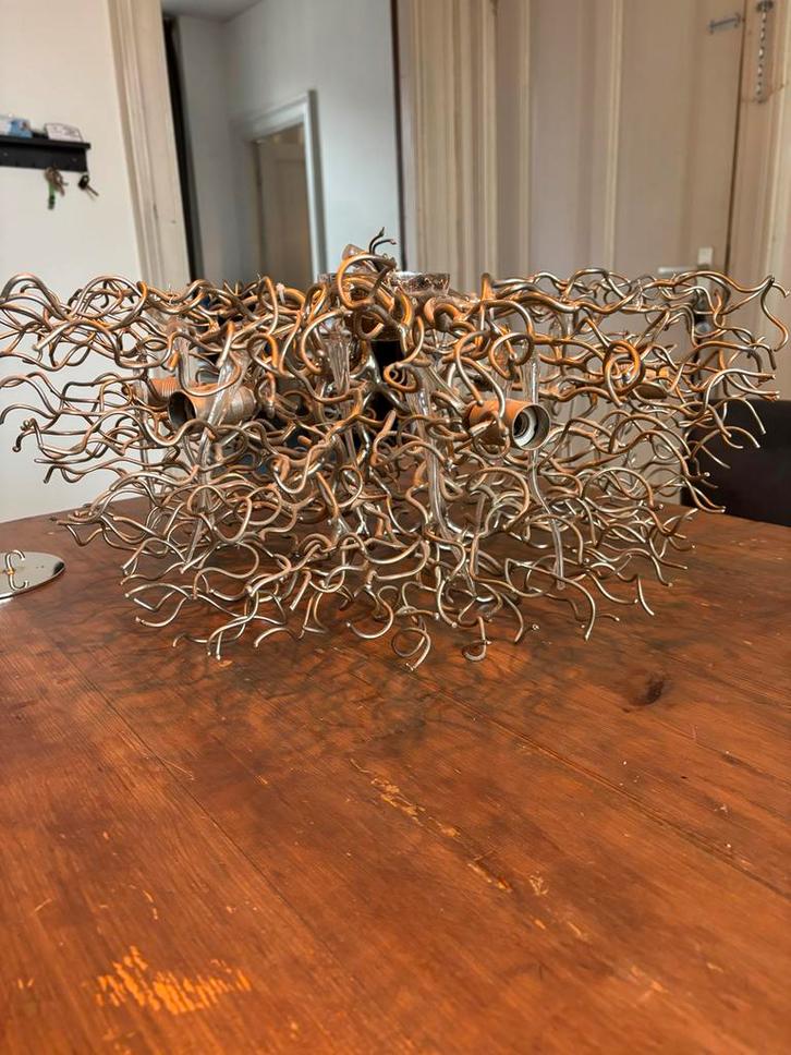 Designlamp Brand van Egmond ‘Hollywood’, Huis en Inrichting, Lampen | Hanglampen, Gebruikt, Minder dan 50 cm, Metaal, Ophalen