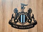 Newcastle United logo - 60x50 cm - RVS 1,5 mm wanddecoratie, Nieuw, Ophalen of Verzenden