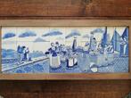 Tegelpaneel 24 tegels, 86,5 x 36,5 cm Delft Hand painted, Ophalen