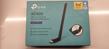 TP-Link Archer T2U Plus USB WiFi antenne, hoog vermogen. beschikbaar voor biedingen