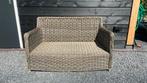 Loungebank riet, Tuin en Terras, Tuinsets en Loungesets, Gebruikt, Rotan, Loungeset, Bank