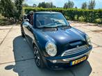 Mini 1.6 16V Cooper S Cabrio 2007 Zwart Supercharged, Auto's, Mini, Voorwielaandrijving, 65 €/maand, 4 cilinders, Cabriolet
