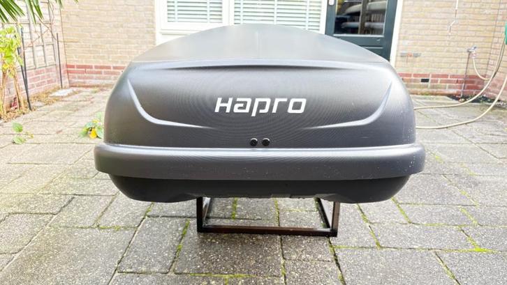 Hapro Dakkoffer Hapro Traxer 6.6 Anthracite, Auto diversen, Dakkoffers, Zo goed als nieuw, Ophalen