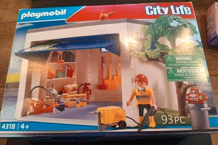 Playmobil Garage - Zo Goed Als Nieuw! 4318, Kinderen en Baby's, Speelgoed | Playmobil, Zo goed als nieuw, Complete set, Ophalen of Verzenden